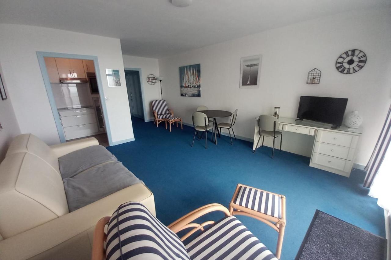 Grand Studio Vue Mer Dans Residence Des 3 Iles Pres De La Thalasso Quiberon Ngoại thất bức ảnh