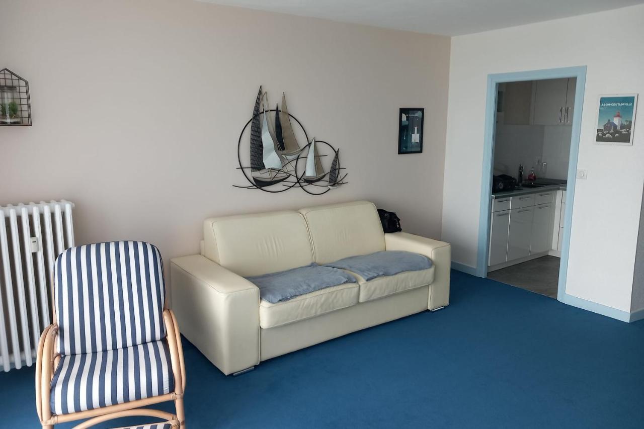 Grand Studio Vue Mer Dans Residence Des 3 Iles Pres De La Thalasso Quiberon Ngoại thất bức ảnh